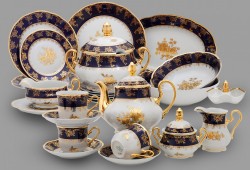 Чайно-столовый сервиз  Кобальт  Роза Leander серия Мэри-Энн арт.03162000-0431