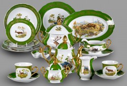 Чайно-столовый сервиз  Царская Охота Leander серия Мэри-Энн арт.03162000-0763