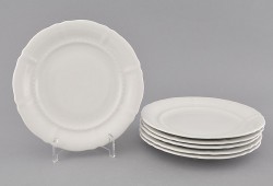 Тарелки десертные 6 шт Белые (19 см) шт. арт.07160319-0000