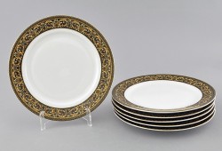 Набор тарелок десертных 6 шт. (19 см) Сабина арт. 02160329-172B