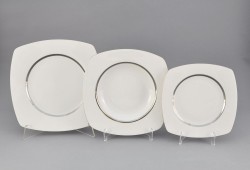 Набор тарелок 18 предметов (19+23+25 см) серия "Бьянка" арт.69160119-0011