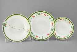 Набор тарелок 18 предметов арт.03160119-2573