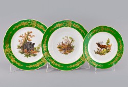 Набор тарелок Царская охота 18 предметов арт.03160119-0763