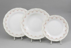 Набор тарелок 18 предметов (19+23+25 см) серия "Верона" арт.67160119-0158