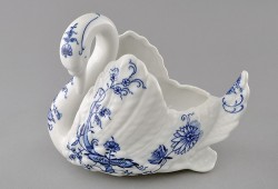 Лебедь конфетница " Луковый рисунок" арт.20118426-0055