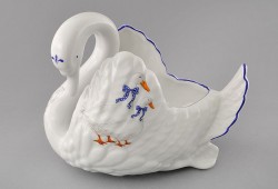 Лебедь конфетница Гуси арт.20118426-00807