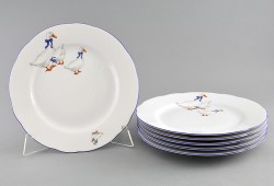 Набор тарелок мелких 25 см 6 шт. арт. 03160115-0807