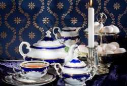Чайный сервиз на 12 персон Кобальтовый орнамент арт.07160755-1357